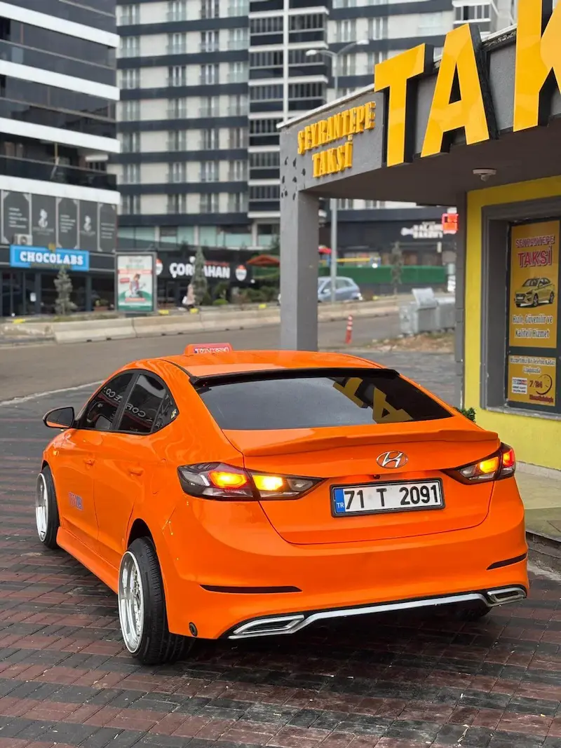 Kırıkkale Taksi Yeni Model WebP Dış Görünüm